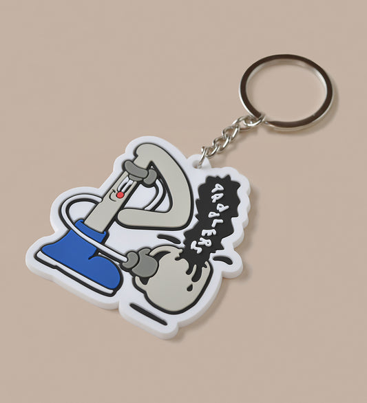 RUBBER KEY CHAIN