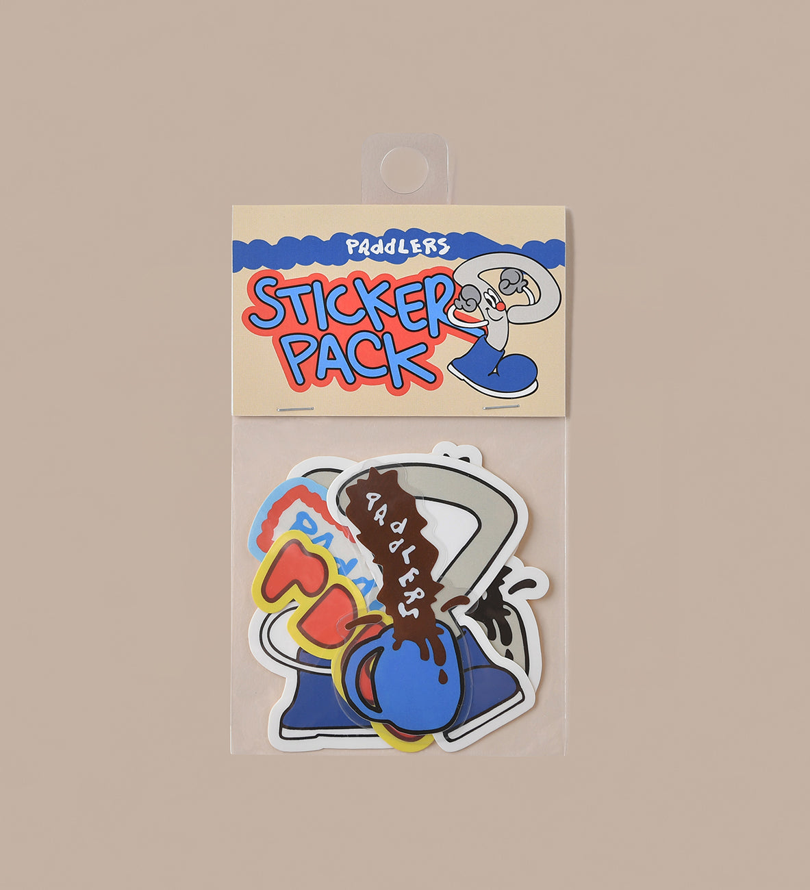 PADDLERS STICKER PACK (5PC)
