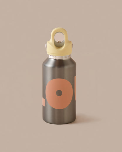 LOU TUMBLER (Gunmetal / Salmon Pink)