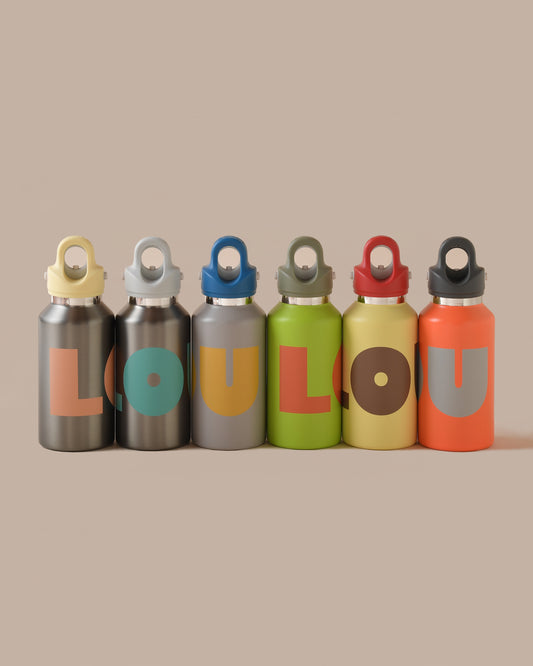 LOU TUMBLER (Gunmetal / Salmon Pink)