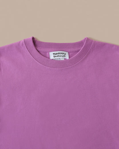 BIG "P" T- SHIRT (kids) (Lavender)