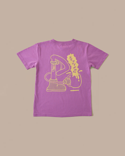 BIG "P" T- SHIRT (kids) (Lavender)
