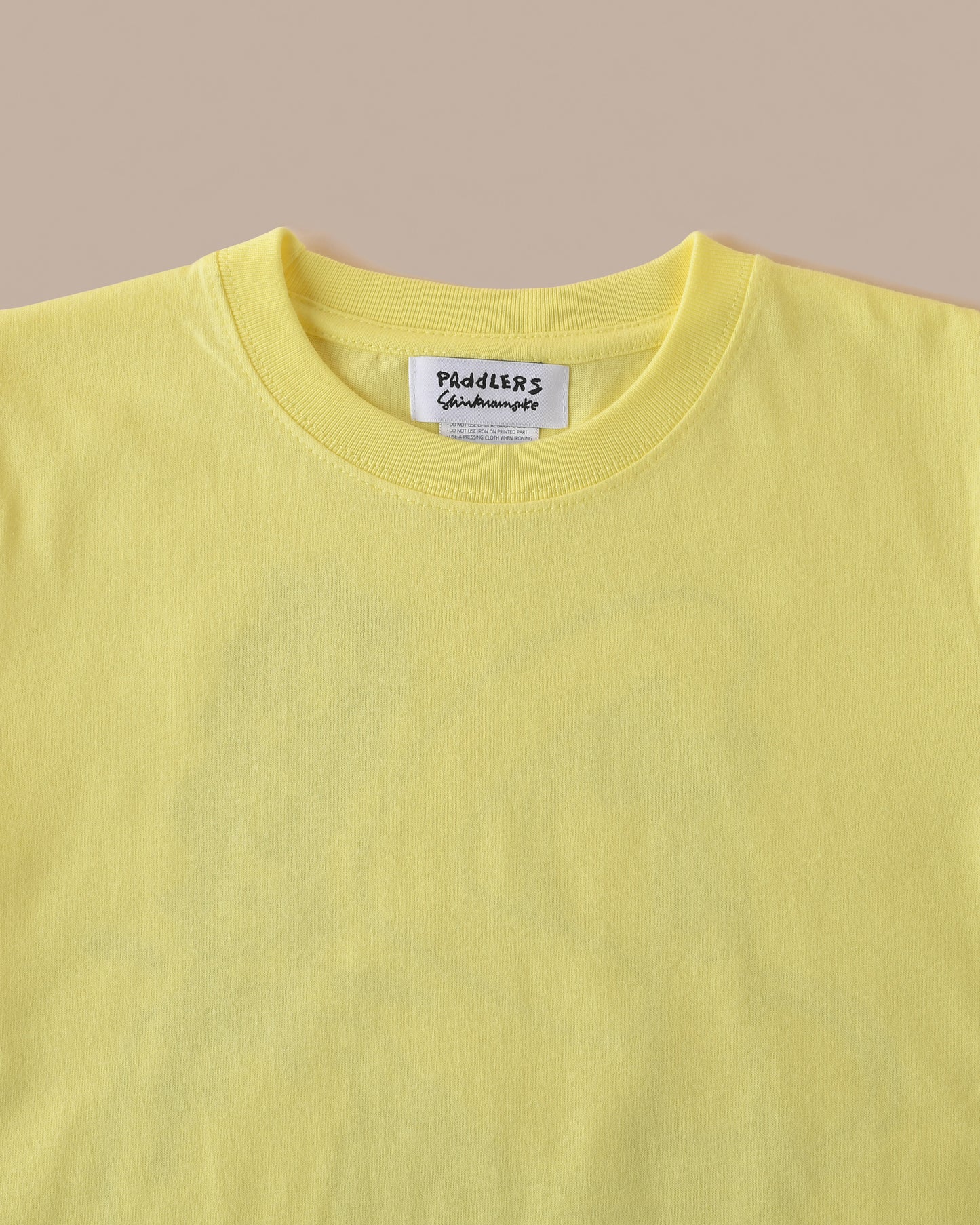 BIG "P" T- SHIRT (kids) (Light Yellow)