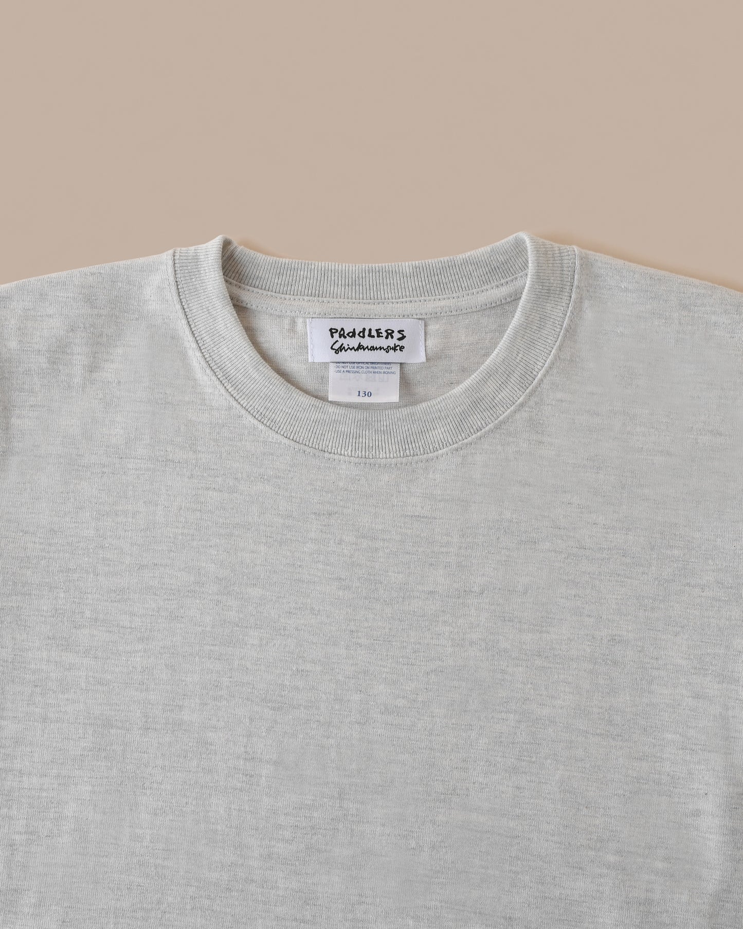 BIG "P" T- SHIRT (kids) (Oatmeal)
