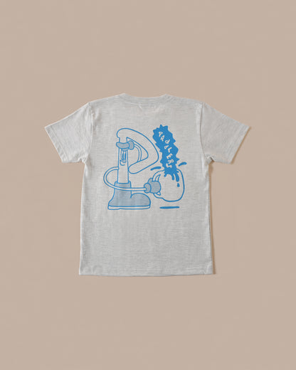 BIG "P" T- SHIRT (kids) (Oatmeal)