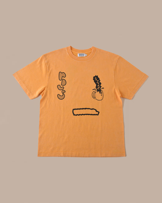 BIG "P" T- SHIRT (Fade Yellow)